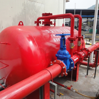 【泡沫滅火】余杭區化工廠